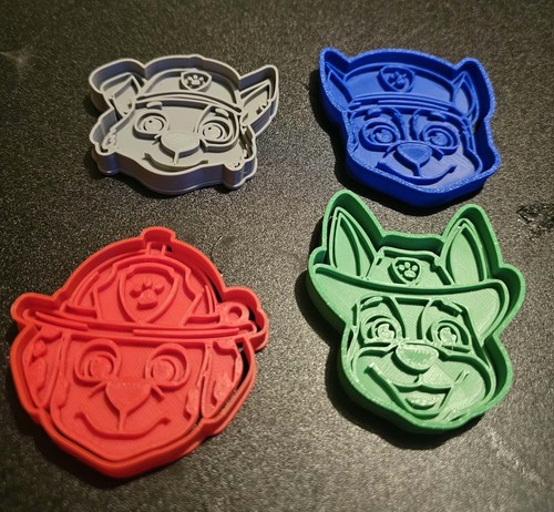 Paw patrol cookie - patrol, set