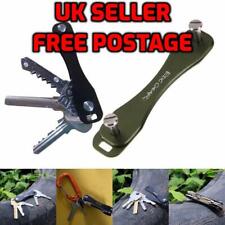Smart Folding Key Organizer Holder Keyring  Pocket Keychain EDC Multi Tool Metal