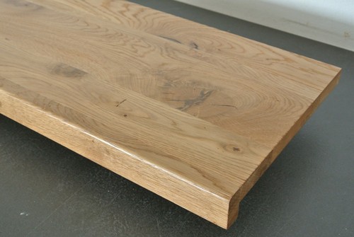 New oak stair treads - stair,