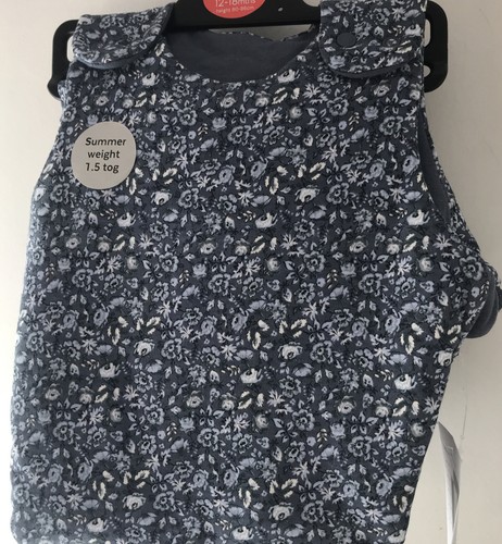 Navy with blue white floral - navy, &