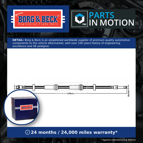 Brake hose fits audi - audi, s7