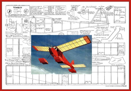 Model airplane plans - model,
