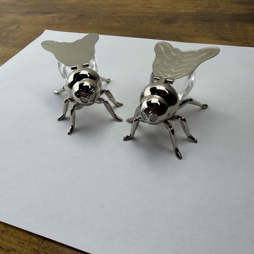 Godinger silverplate glass fly - silverplate,