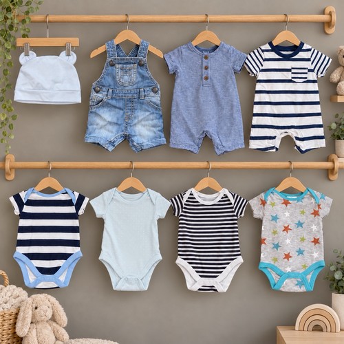 Piece baby boys clothes - 8,