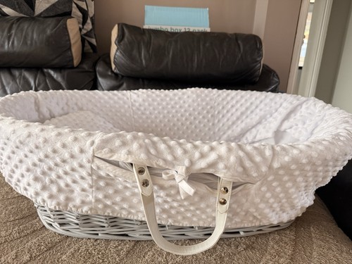 White and grey - white, basket