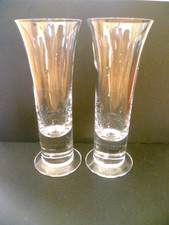 2 Vintage Dartington Crystal