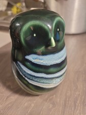 RARE Poole Pottery Large Owl Maya Pattern