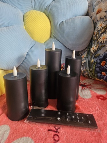 Led flameless pillar - flameless,