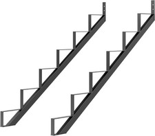 2pcs Steel Stair Riser Step
