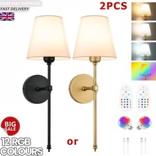 2x Wireless Wall Lights Wall