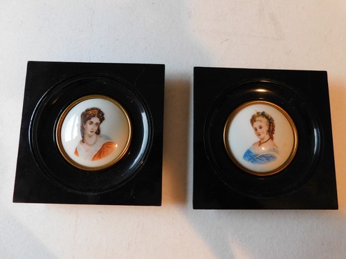 Pair limoges france miniature - pair,
