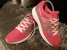 ADIDAS GALACTIC ELITE ADIPRENE + WOMANS TRAINERS,SZ-5 UK,EURO-38,PINK,VGC