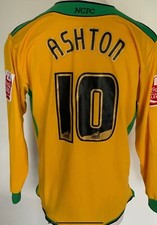 Norwich 2005 - 2006 Match Worn Ashton Long Sleeve