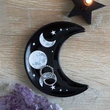 Black Crescent Moon Wiccan