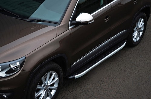Aluminium side steps bars - steps,
