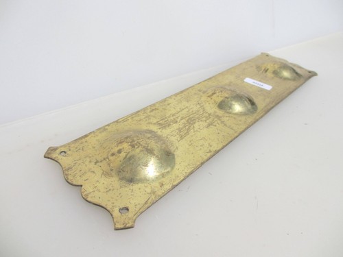 Vintage brass door handle - door,