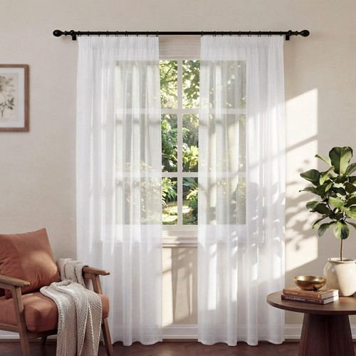 Elegant 55x84 inches - inches, white