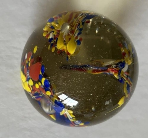 Art glass paperweight - glass,
