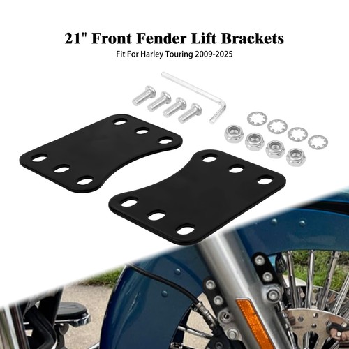 Black front fender riser - fender,