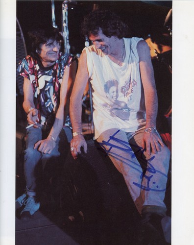 Keith richards signed - richards,