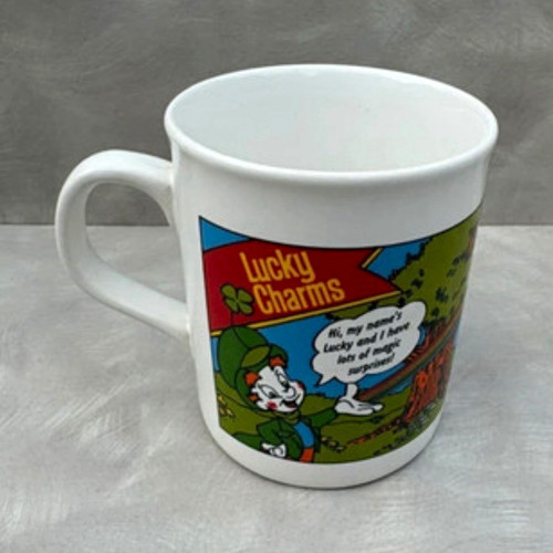 Vintage lucky charms magic mug - charms,