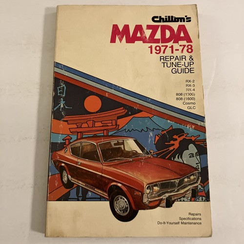 Chilton mazda 1971 rx - 1971-78, rx-2