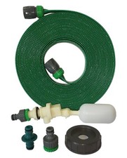 Caravan Motorhome 5 metre Mains Water adapter kit for Aquaroll FLAT  Food Grade 