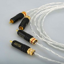Silver Plated 7N OCC RCA