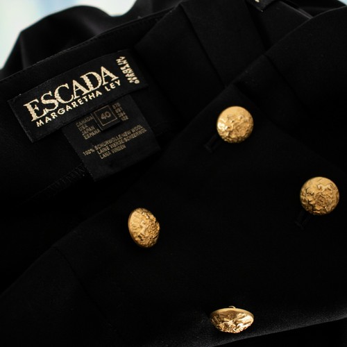 Escada black solid - escada, gold