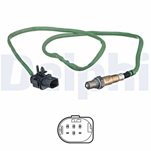 Lambda sensor delphi - lambda, fits
