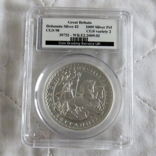 2009 1oz britannia silver - 2009, £2