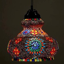 Turkish Mosaic Pendant Lamp