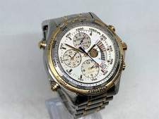 Vintage SEIKO Cruising Master Barometer Men's Wristwatch Watch SBCN001 7K36-6A00