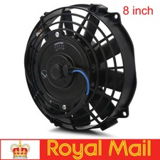 Universal 8 inch Slim Fan Push/Pull Electric Radiator Cooling Engine Kit Truck 