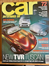 Car magazine, January 1999 - TVR Tuscan, Cerbera Speed Six, Impreza, Audi TT
