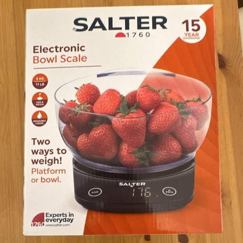 Salter digital kitchen scale - salter,