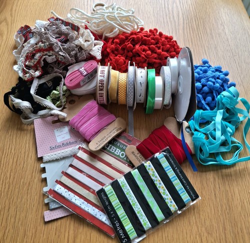 Joblot ribbons and - of,