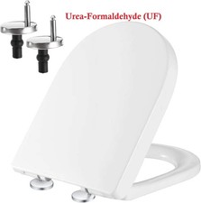 Soft Close D-Shape Toilet Seat