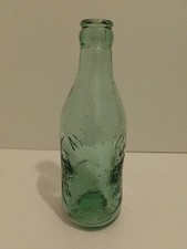 Vintage Bottle Aerated Water Clay Cross Victoria Buildings 7.1/2 Inches Tall