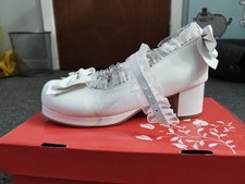 White Lolita Shoes, Size 38