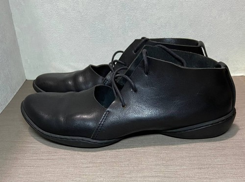 Trippen black leather lace - trippen, lace-up