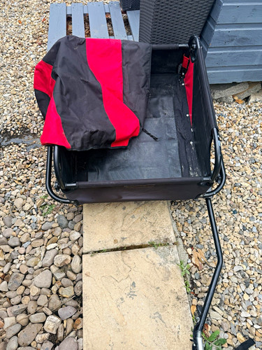 Wheel bicycle cargo trailer - 2-wheel,
