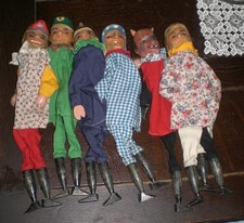 NICE & ANTIQUE 6 PUNCH & JUDY