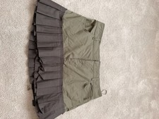 Zara pleated khaki - khaki, and