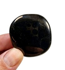 Jet Polished Smooth Stone 16.3