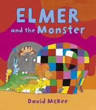 Elmer and the Monster (Elmer Picture Books) by McKee, David Book The Cheap Fast