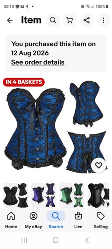 Women lace corset overbust - lace,