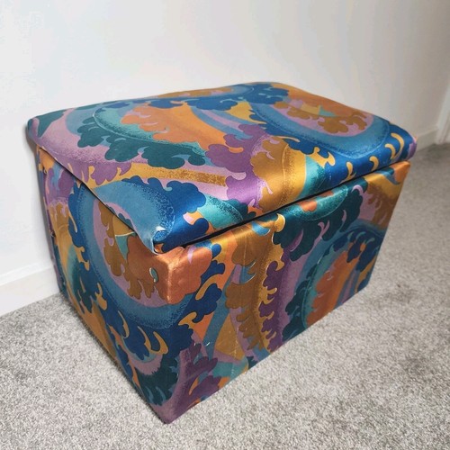 Ottoman foot stool sewing box - ottoman,