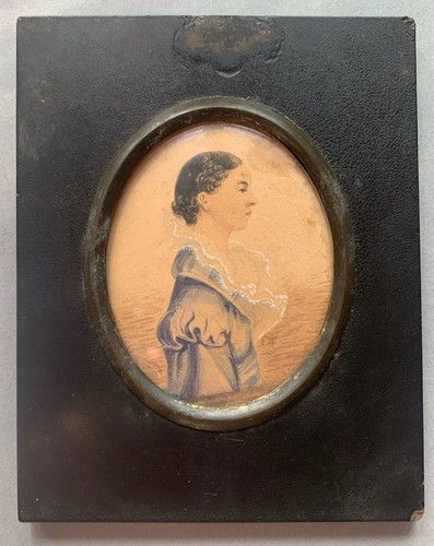 Antique georgian miniature - antique,