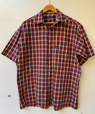 RHODE ISLAND Mens Red Check